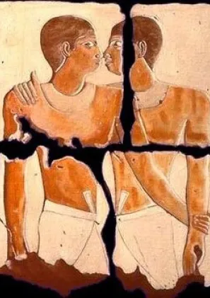 Khnumhotep and Niankhkhnum Tomb Painting