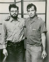 Allen Ginsberg and Jack Kerouac in 1956