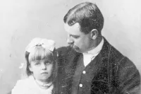 Eleanor and Elliot Roosevelt in 1889