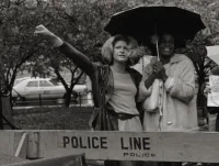 Sylvia Rivera and Marsha P. Johnson Protesting at Rally for LGBT Rights in New York in 1973