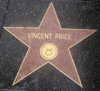 Vincent Price Hollywood Walk of Fame Star For Television