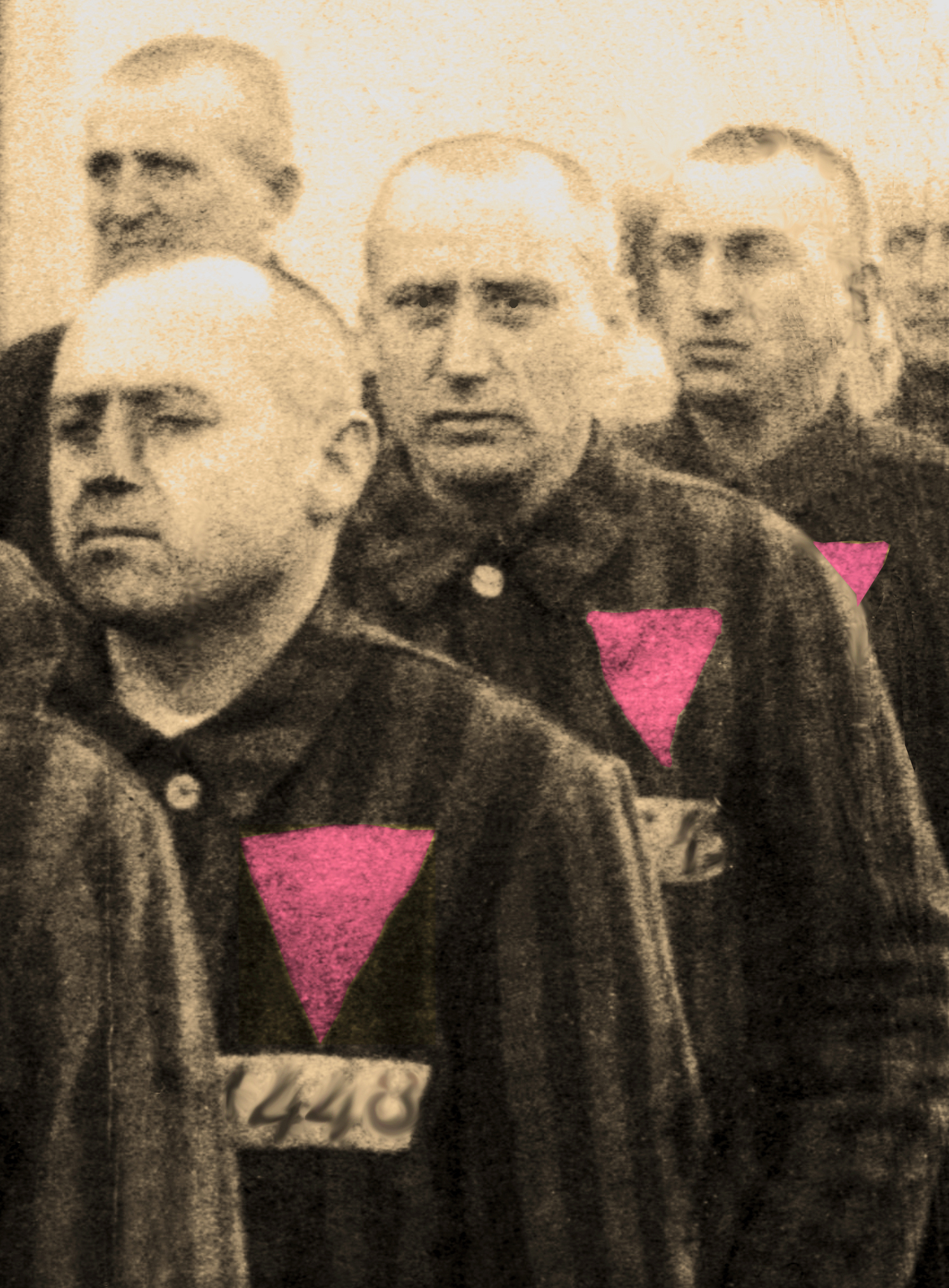 Nazi's concentration camps pink triangle