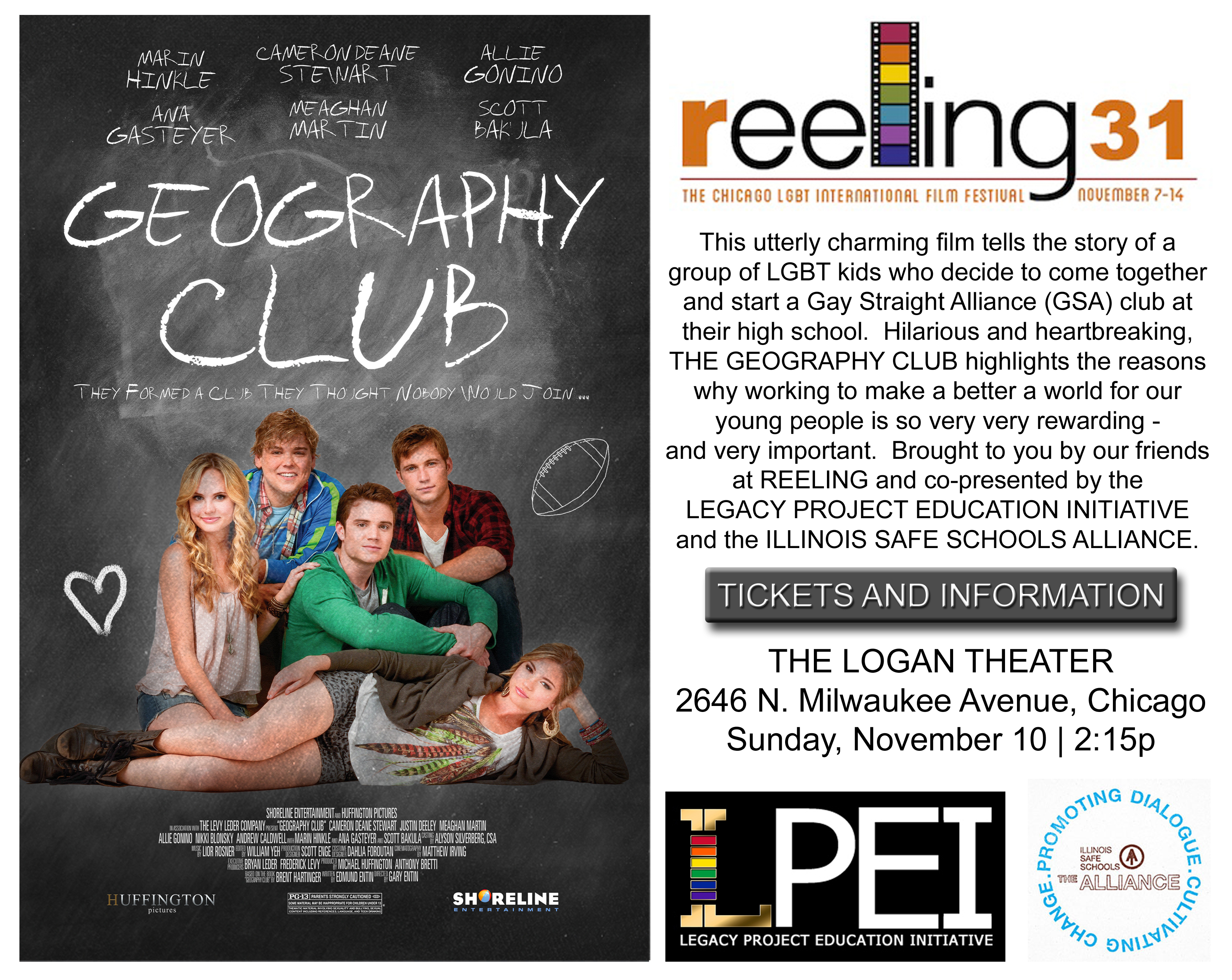 LEGACY PROJECT PRESENTS Geography Film Screening 2014