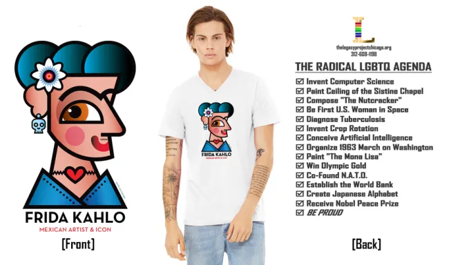 Frida Kahlo Legacy Pride T-Shirts