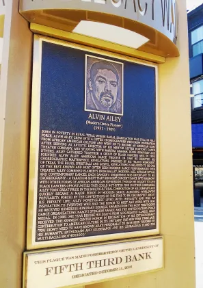 Alvin Ailey Bronze Memorial