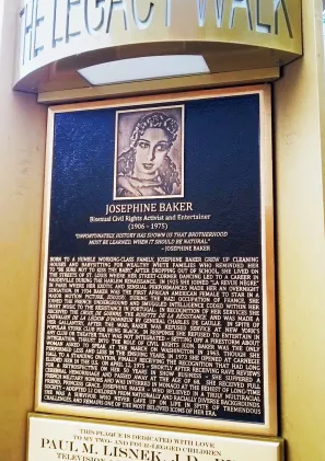 Josephine Baker Bronze Memorial