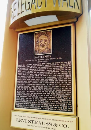 Harvey Milk Bronze Memorial