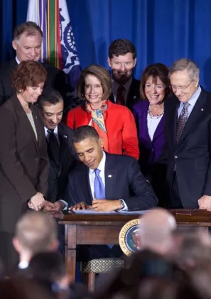 President Barack Obama Signing Bill Repealing Don't Ask, Don't Tell