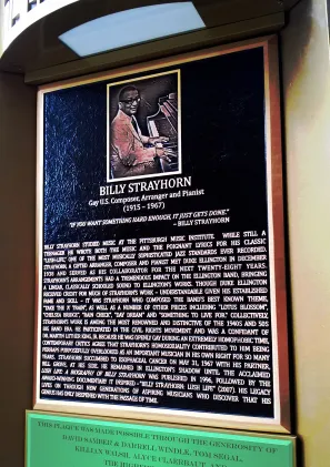 Billy Strayhorn Bronze Memorial