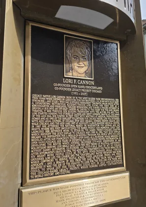Lori Cannon Bronze Memorial