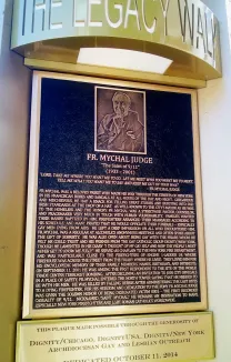 Fr. Mychal Judge Bronze Memorial