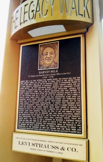 Harvey Milk Bronze Memorial