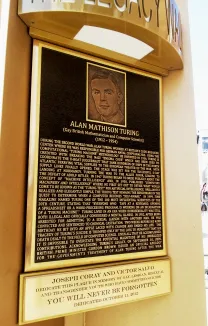 Alan Turing Bronze Memorial