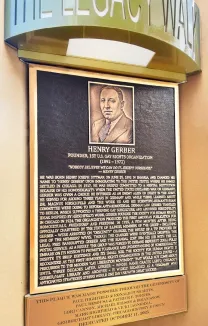 Henry Gerber Bronze Memorial
