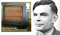 Alan Turing Commemorative Postage Stamp