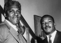 Bayard Rustin and Dr. Martin Luther King Jr.