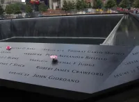 Fr. Mychal Judge Name on the 9-11 Memorial Pools Border