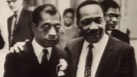 James Baldwin and Dr. Martin Luther King Jr.