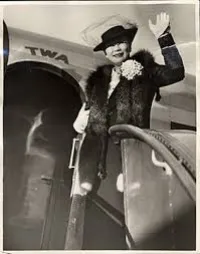 Dr. Margaret Chung Boarding Plane