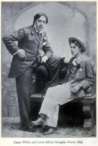 Oscar Wilde and Lord Alfred Douglas in About 1893