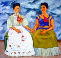 The Two Frida's Self-Portrait