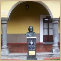 Antonio de Erauso Bust at AMO Municipal Archives Orizaba