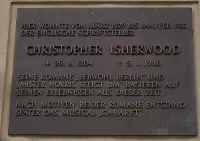 Christopher Isherwood Berlin Home Plaque
