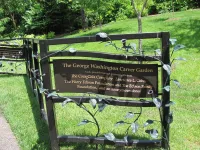 George Washington Carver Garden Sign at the Missouri Botanic Gardens
