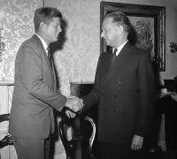 President John F. Kennedy and Dag Hammarskjöld
