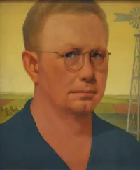Grant Wood Self-Portrait