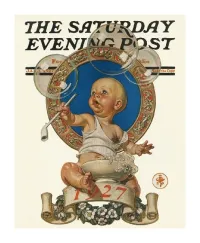 J. C. Leyendecker Baby New Year 1927 Saturday Evening Post