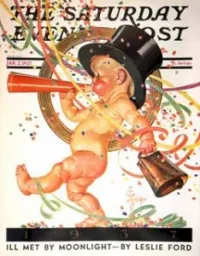 J. C. Leyendecker Baby New Year 1937 Saturday Evening Post