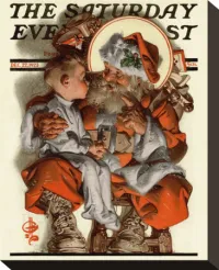 J. C. Leyendecker Santa Claus Saturday Evening Post