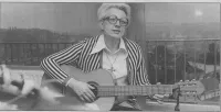 Jeanne Deckers With Guitar Post-Convent Years