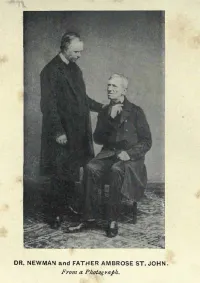 John Henry Newman and Ambrose St. John Photo