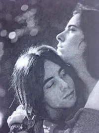 Jackson Browne and Laura Nyro in 1970