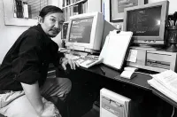 Kiyoshi Kuromiya at ACT UP in 1992