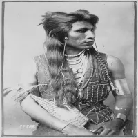 Vintage Image of Two Spirit Person