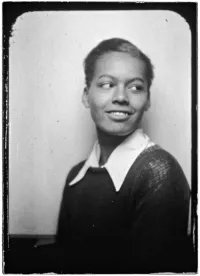 Pauli Murray as a Young Person