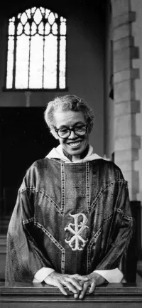 Rev. Pauli Murray in Vestments