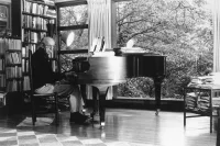 Aaron Copland at his Piano