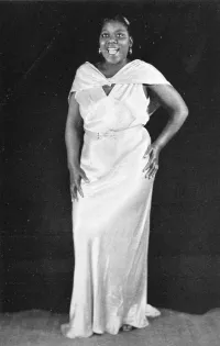 Bessie Smith in a Gown
