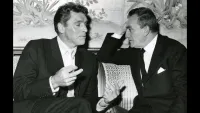 Burt Lancaster and Luchino Visconti