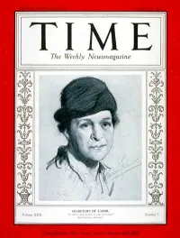 Frances Perkins Time Magazine Cover