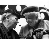 Frances Perkins and Eleanor Roosevelt