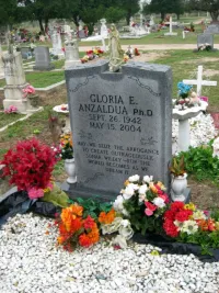 Gloria E. Anzaldúa Tombstone