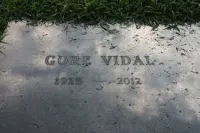 Gore Vidal's Tombstone at Rock Creek Cemetery in Washington D.C.