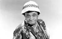Jackie Moms Mabley Wearing a Floppy Hat