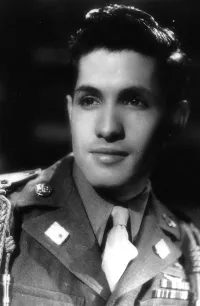 José Sarria in His Military Uniform During World War II