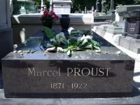 Marcel Proust Gravestone at Pere-Lachaise Cemetary in Paris